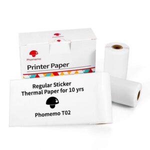 Mini-Printer: Regular Adhesive Paper